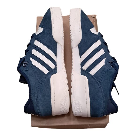 NWT Adidas Originals Rivalry Low Men’s Sneakers - Navy/White -Size: 11 ( 28 cm ) - Picture 4 of 16